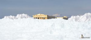 Αποκλειστική φωτογραφία της Ακρόπολης μετά τις χιονοπτώσεις στην Αθήνα (ΦΩΤΟ)